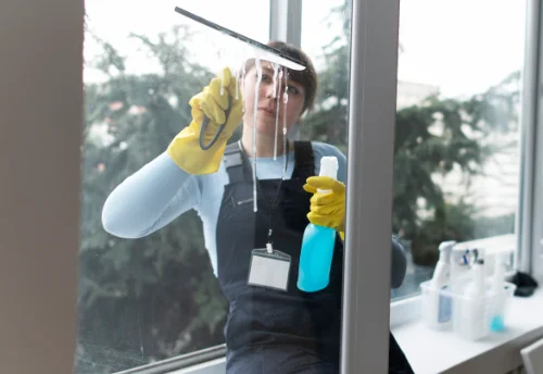 Nettoyage de vitres intérieures et extérieures à Crépey